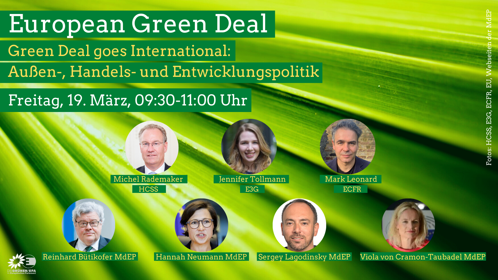 Außenpolitik Reinhard Bütikofer